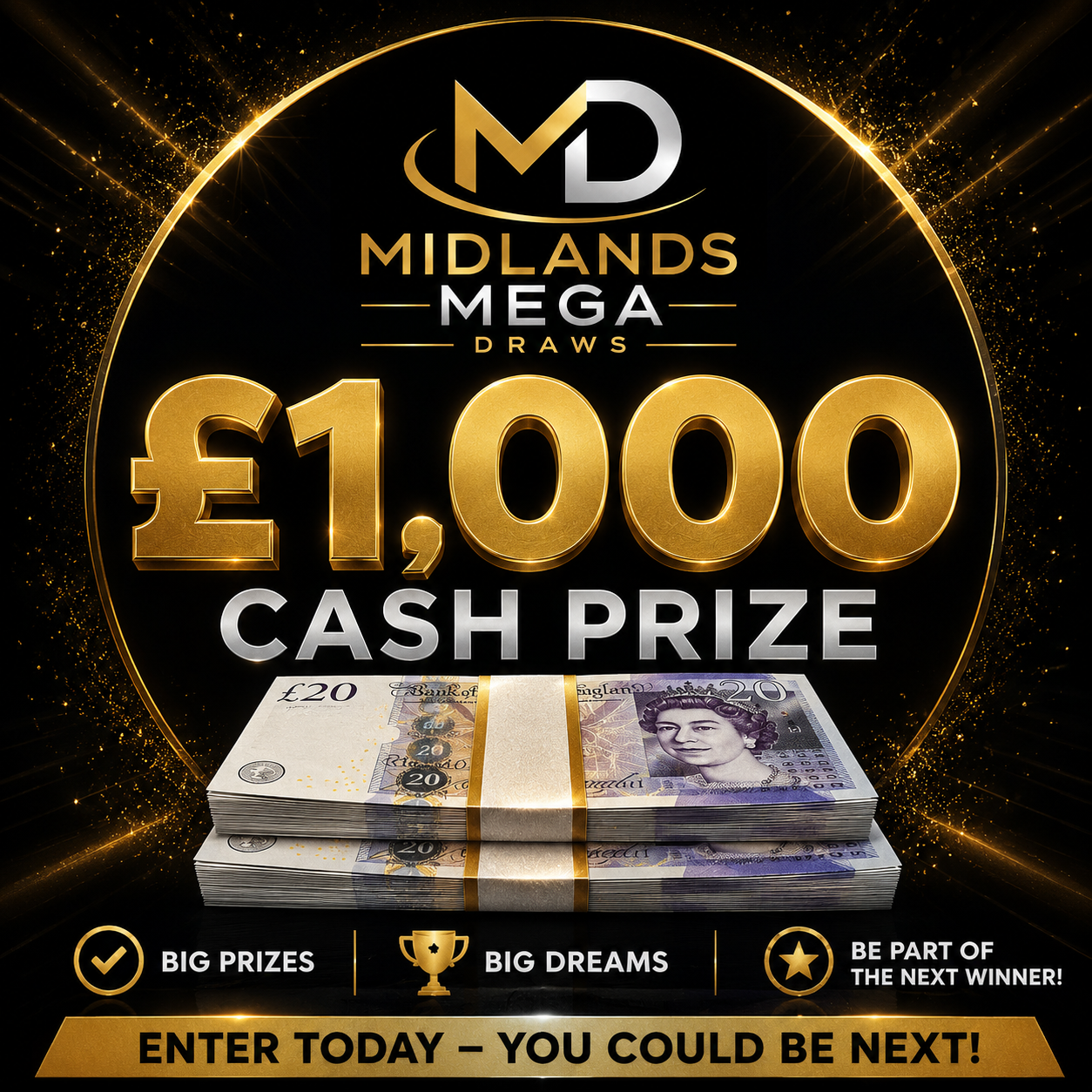 £1,000 Tax Free cash and x2 £250 tax free
